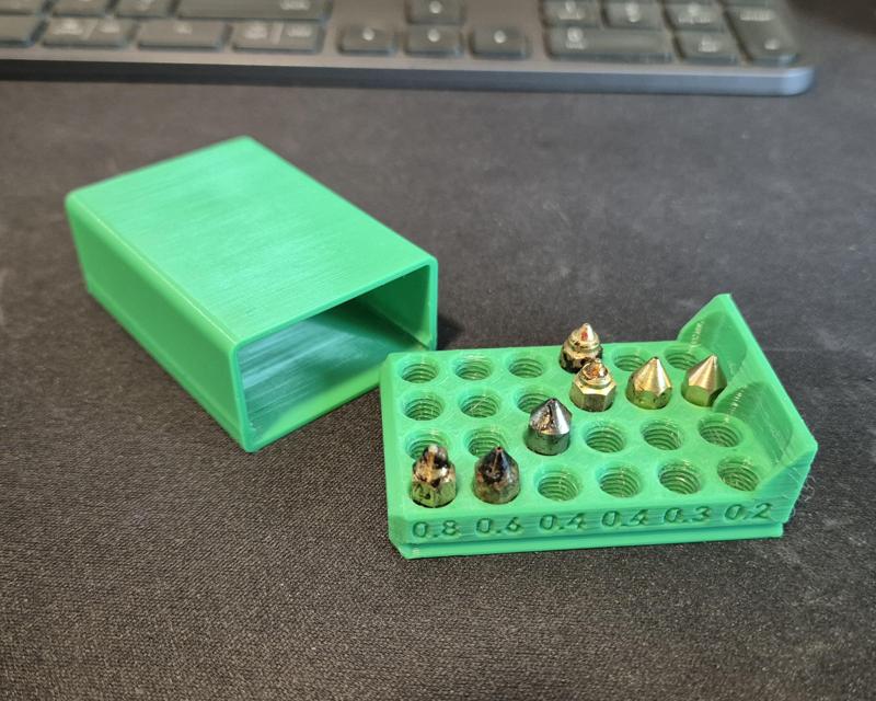 MK8 Nozzle Storage Box