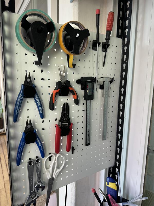 Pegboard accessories