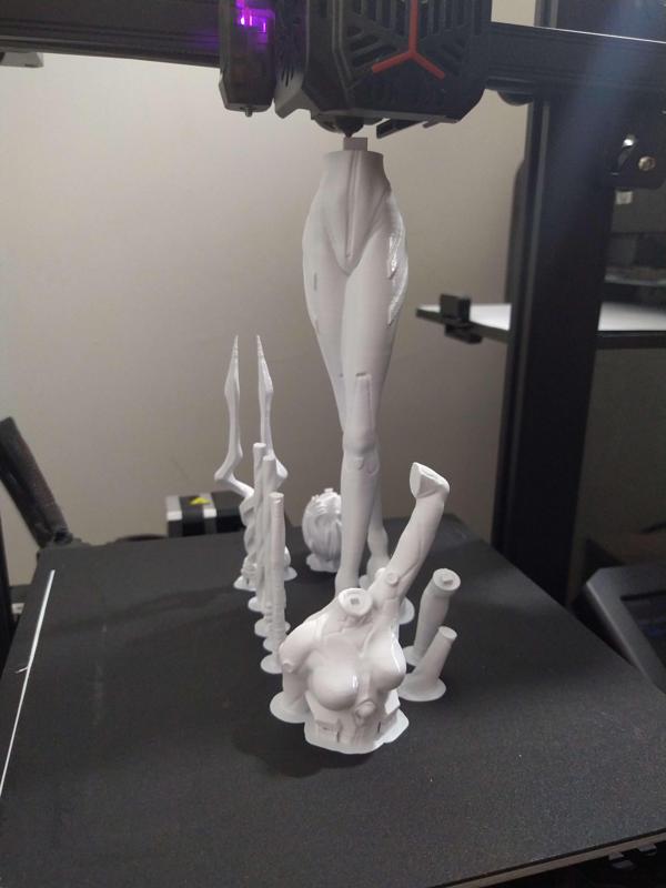 Evangelion Rei Recut for FDM printers
