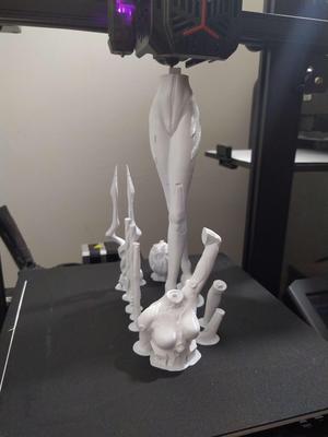 Evangelion Rei Recut for FDM printers