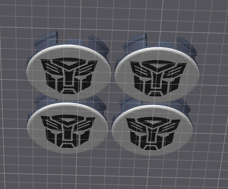 Ford Wheel Cap (Autobot Logo)