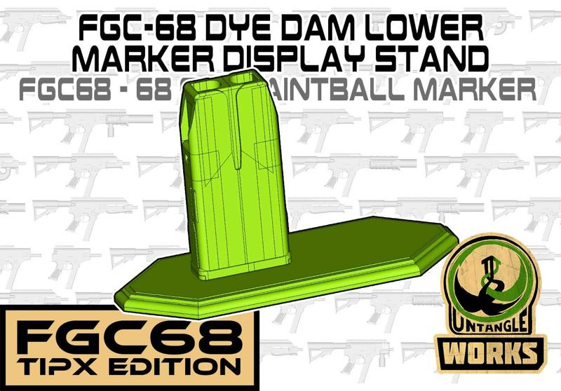 FGC-68: display stand for DYE DAM mag lower