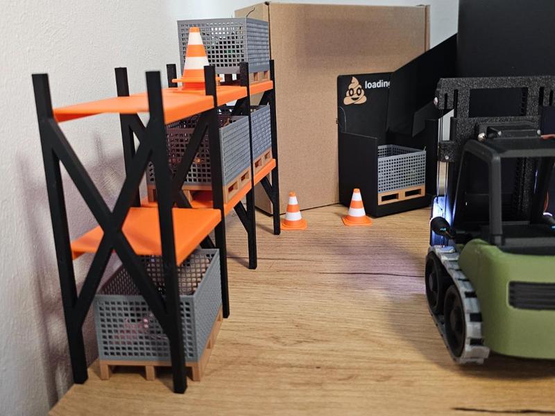 Cyberbrick Conveyor Belt Logistics Set