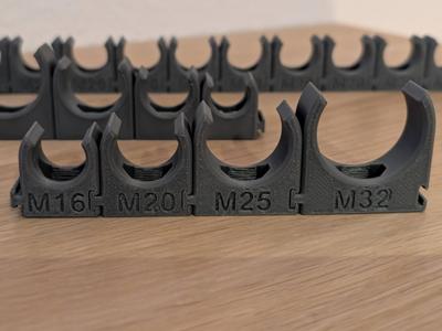 M16 M20 M25 M32 Cable Pipe Clamp with interlock