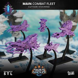 Cuthari Hivemind Main Combat Fleet