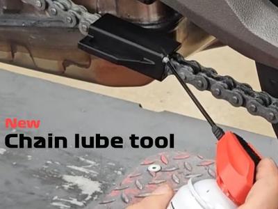 Chain lube tool 