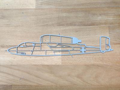 Heinkel He-162 Aircraft wallart
