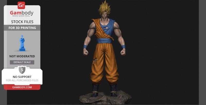 GOKU Super Saiyan v2 - Dragonball Super
