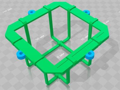 Aqua Pot Puzzle 75 mm 4 DWC System