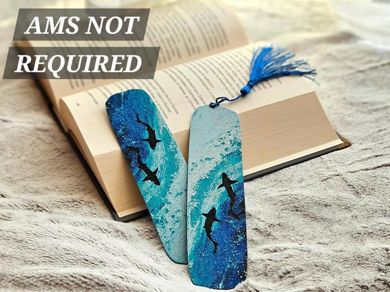 Deep Blue - Bookmark