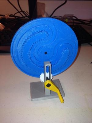 Mangle Wheel and Pinion