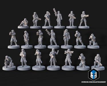 1:48 Scale Shoretroopers - 3D Print Files