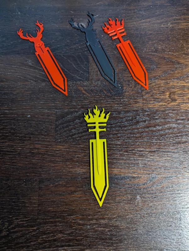 Throne of Glass - bookmarks