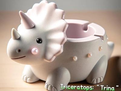 Dinosaur storage, ashtray