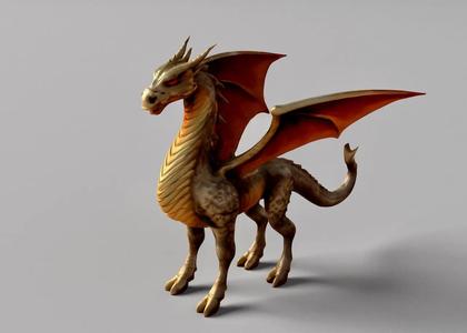Dragon Horse Creature - Hippogryph   