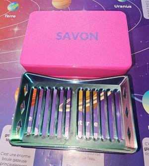 Boite a savon avec ou sans texte- Soap box with and whithout french text   