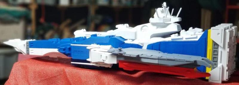 Snap Fit Macross/Robotech SDF-1 in Ship Mode