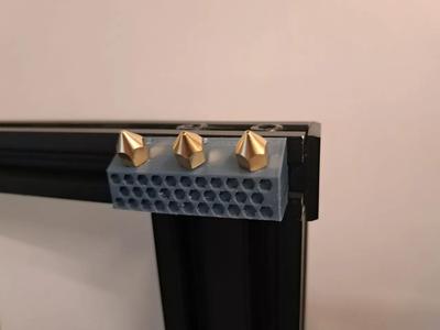 3D-Drucker Düsenhalter (0,2 - 0,4 - 0,6 mm)   