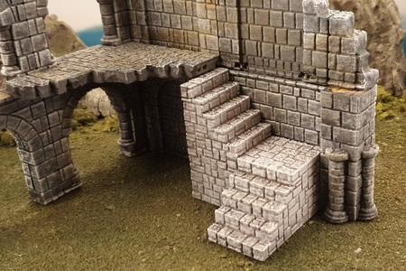 Ulvheim B3 - Stairs for the ruins