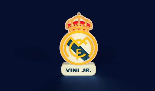 Real Madrid Sign - LED strip compatible
