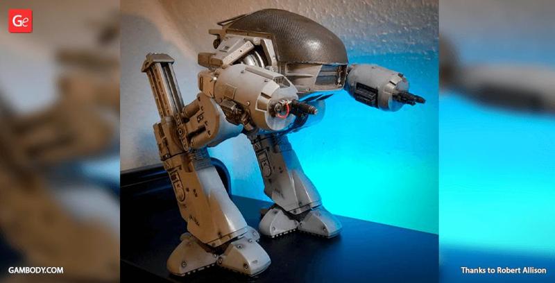 ED-209 (1987) 3D Printing Model | Assembly + Action