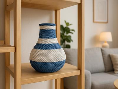 Modern Geometric Vase - Scandinavian Style Design