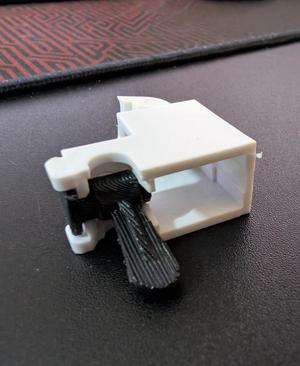 Flexible Flat Curtain Track / Rail Bracket Lock Clip Replacement