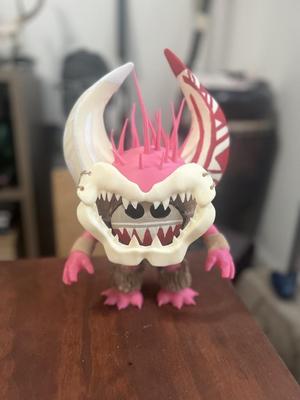 Kakamora Chief from Moana - Using a real coconut!