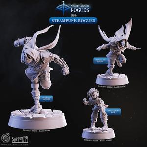 Steampunk Rogues (Pre-Supported) | Cast n Play