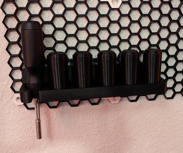 LTT Screwdriver Holder (Honycomb Storage Wall) [UPDATED]
