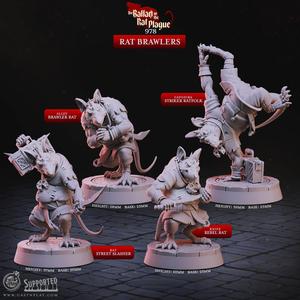 Rat Brawlers (Pre-Supported) | Cast n Play