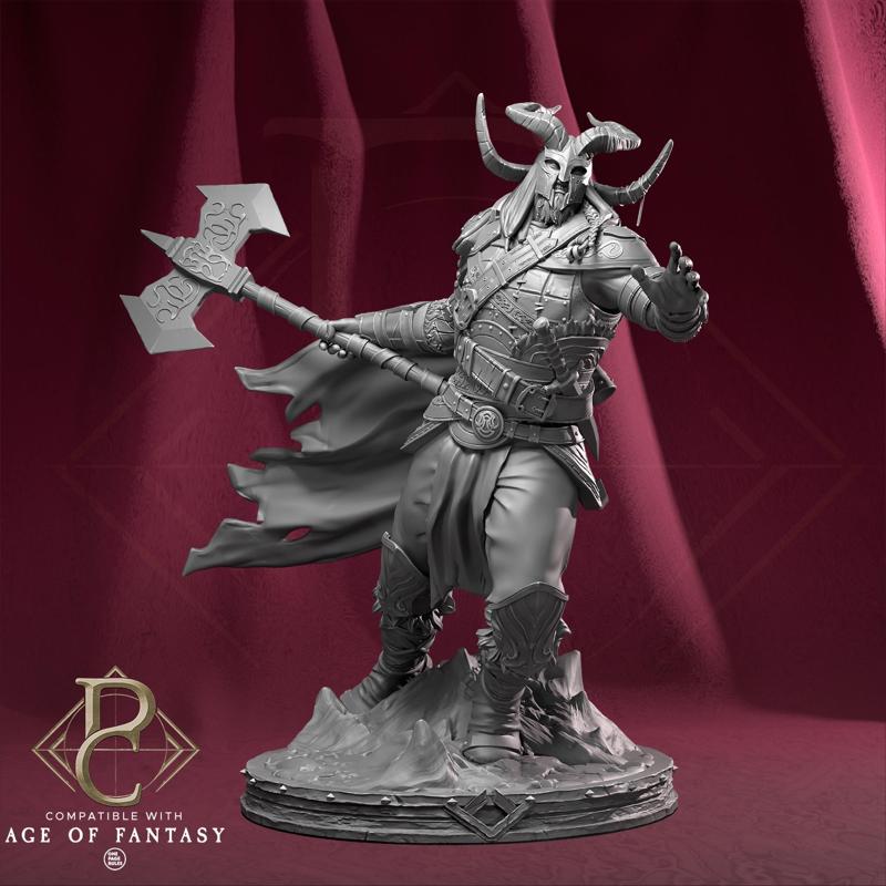 Valdyr, Protector of Aesirheim Walking