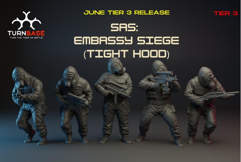 TurnBase Miniatures: Wargames- SAS Embassy Siege