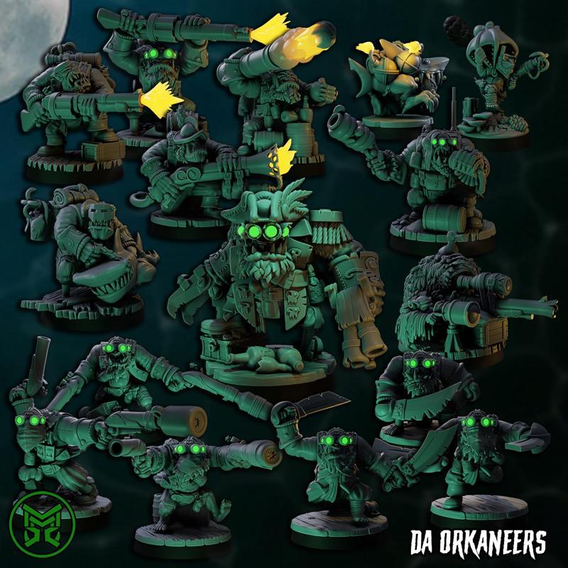 Pirate Commandos - Full Set
