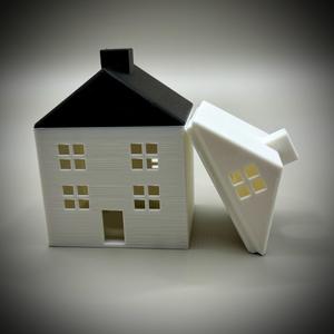 Tealight Candle Cottage (easy print, no supports)