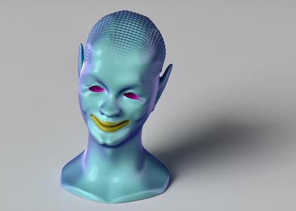 Smiling Alien