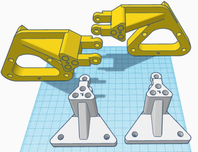 Linear Actuator Mounting Brackets