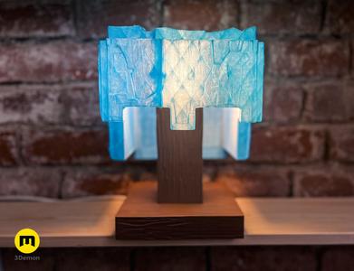 Minecraft Movie Helmet Lamp
