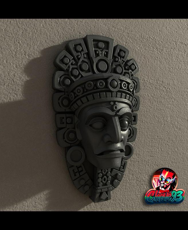 Aztec Wall Mask –Wall Decoration 