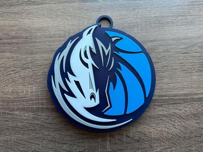 Dallas Mavericks Oversized Necklace, Pendant