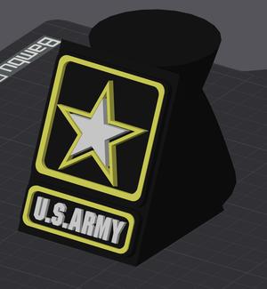 US Army Stand for Bald Eagle Bust