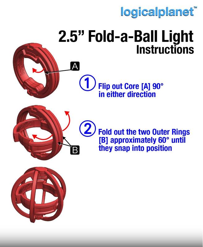 Fold-a-Ball LIGHT - A foldable ball that fits in your pocket
