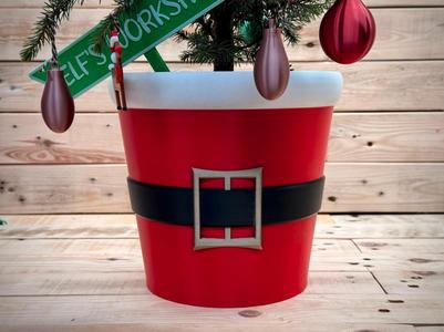 Festive Plant Pot 
