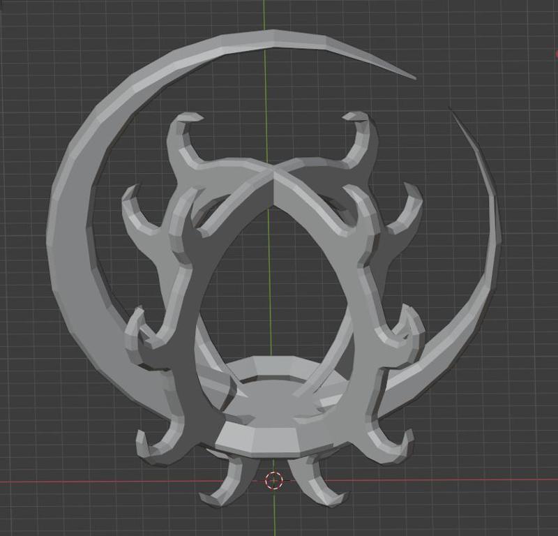 Celestial-exchanger character stand