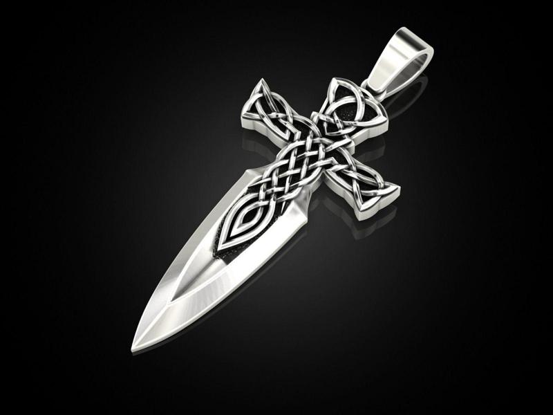 Celtic cross sword