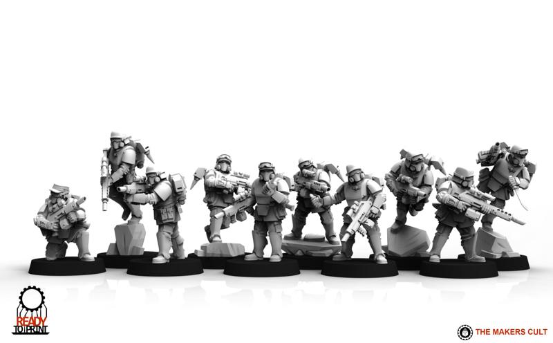 Universal Guard - Shock Infantry Builder