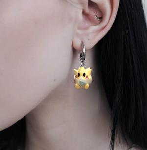 Poppy Monster Earrings 0175