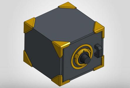 Customizable 3 Tumbler Combination Lock Safe