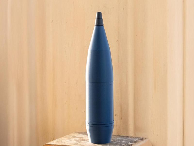 Russian OF-462 122mm HE projectile piggy bank