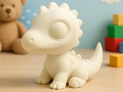 Minimalist Dinosaur – perfect for a child's room